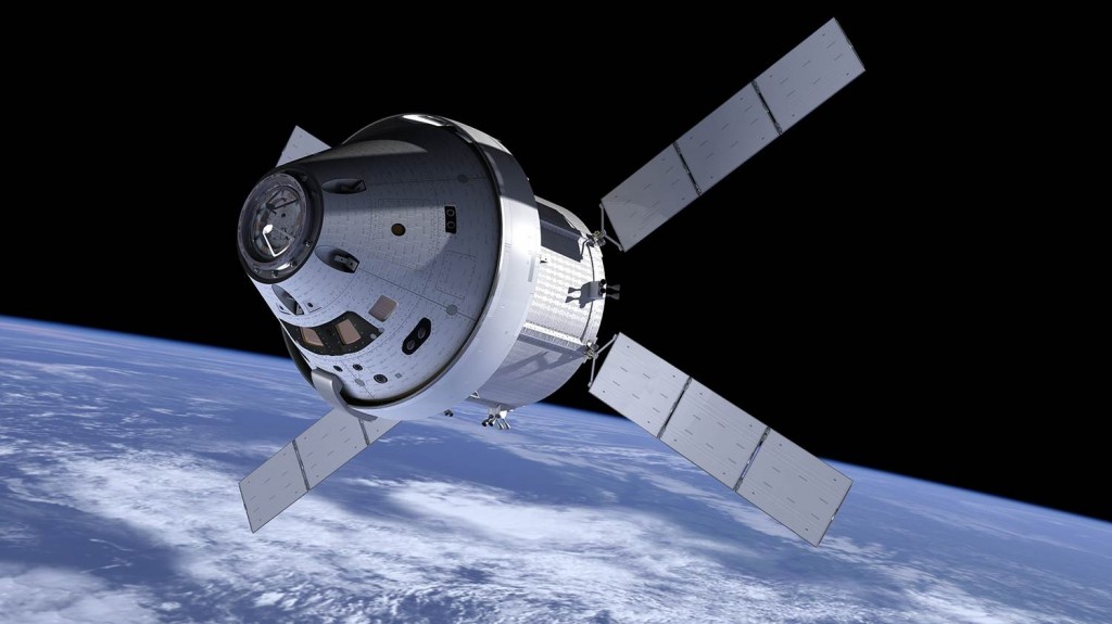 Artist's rendition of the Orion in space. Photo: NASA.