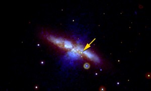M82 Supernova - Photo Credit: NASA/Swift/P. Brown, TAMU