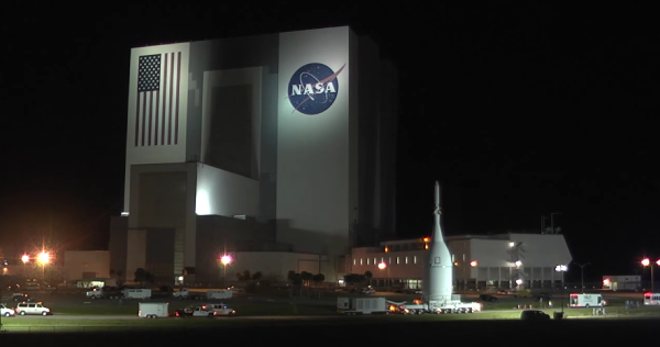 Orion on the move, Photo: NASA