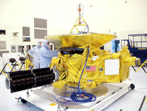 NASA's New Horizons probe nine years ago, Photo: NASA