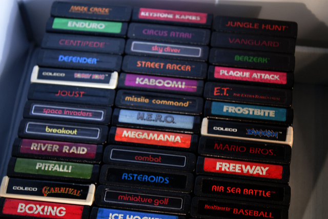 Ah, the games of my youth. Photo: Digital Game Museum, CC BY 2.0