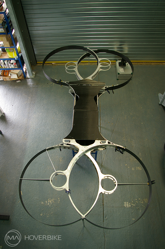 A prototype hoverbike from Malloy Aeronautics; Photo: Malloy Aeronautics