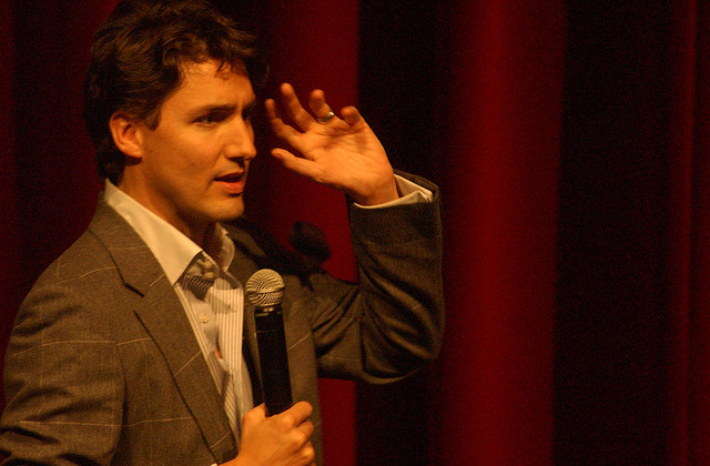 Trudeau speaking at the University of Waterloo | Photo: Mohammad Jangda, CC BY-SA 2.0