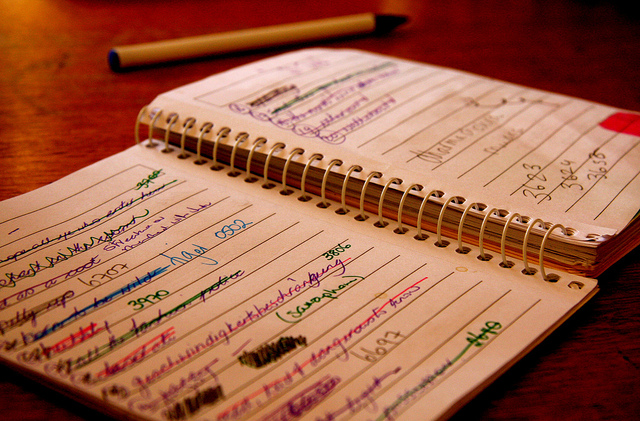 Lists and lists | Photo: Chris Lott, CC BY 2.0
