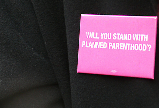 I Stand With Planned Parenthood | Photo: Charlotte Cooper, CC BY 2.0