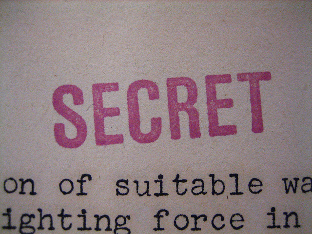 Can you keep a secret? How about a thousand of your closest friends? | Photo: RestrictedData, CC BY 2.0