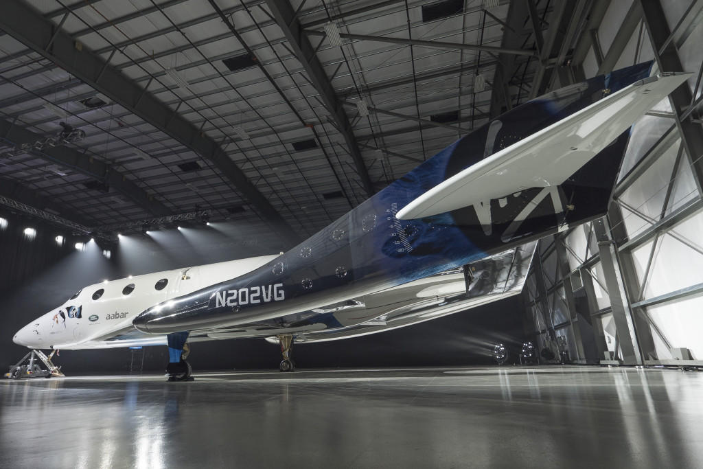 Virgin Spaceship Unity is unveiled in Mojave, California, Friday February 19th, 2016. | Photo: Virgin Galactic